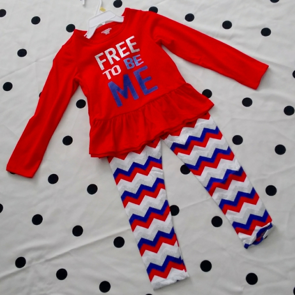 2 Piece Back to School 'Free to be Me' Outfit